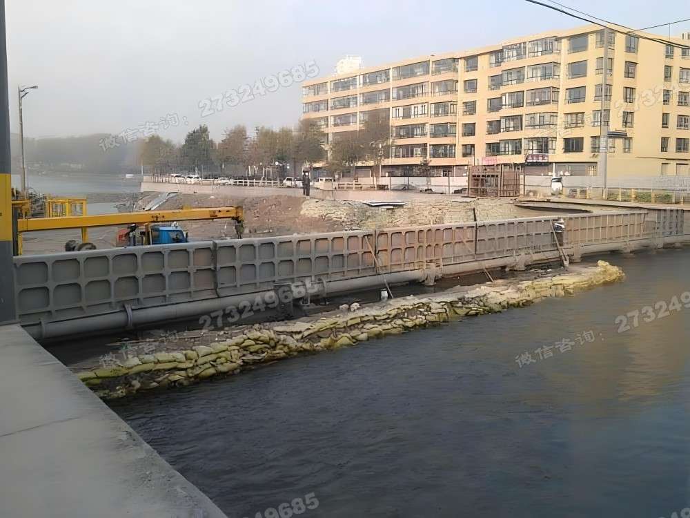 安康湿地公园钢坝
