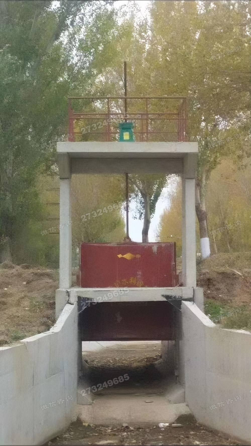 市北涵洞铸铁闸门