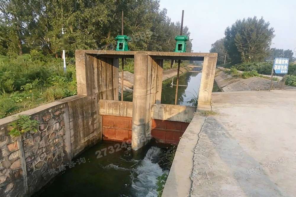 连平县节水灌溉铸铁闸门