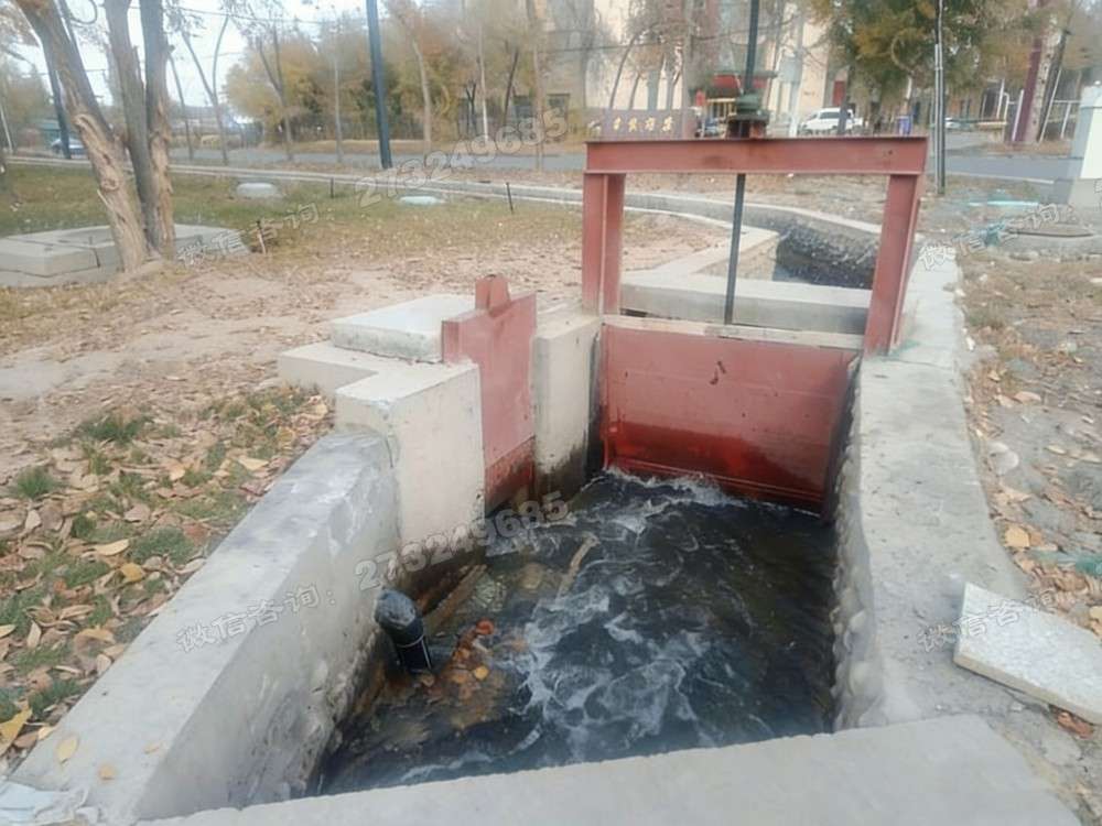莱阳城市景观渠道闸门