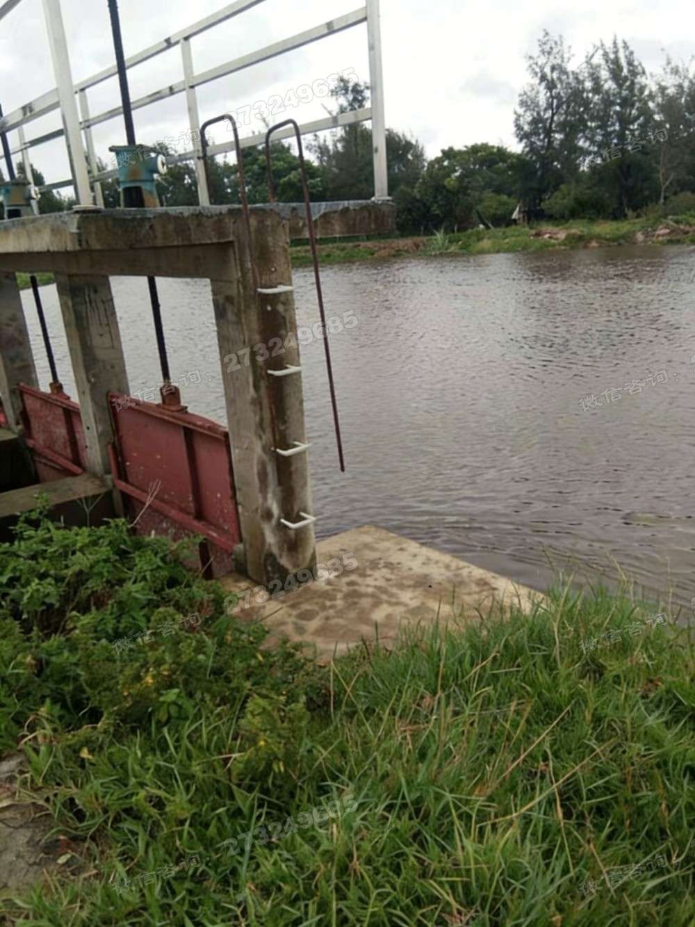 衡水河道双开铸铁闸门