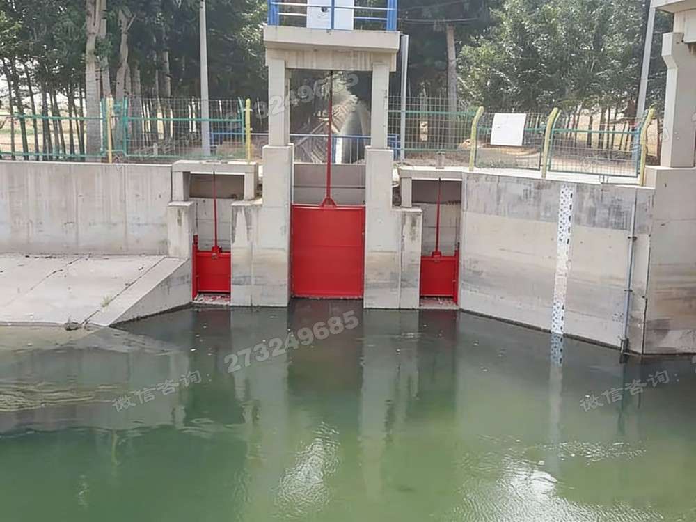 三联分水铸铁闸门