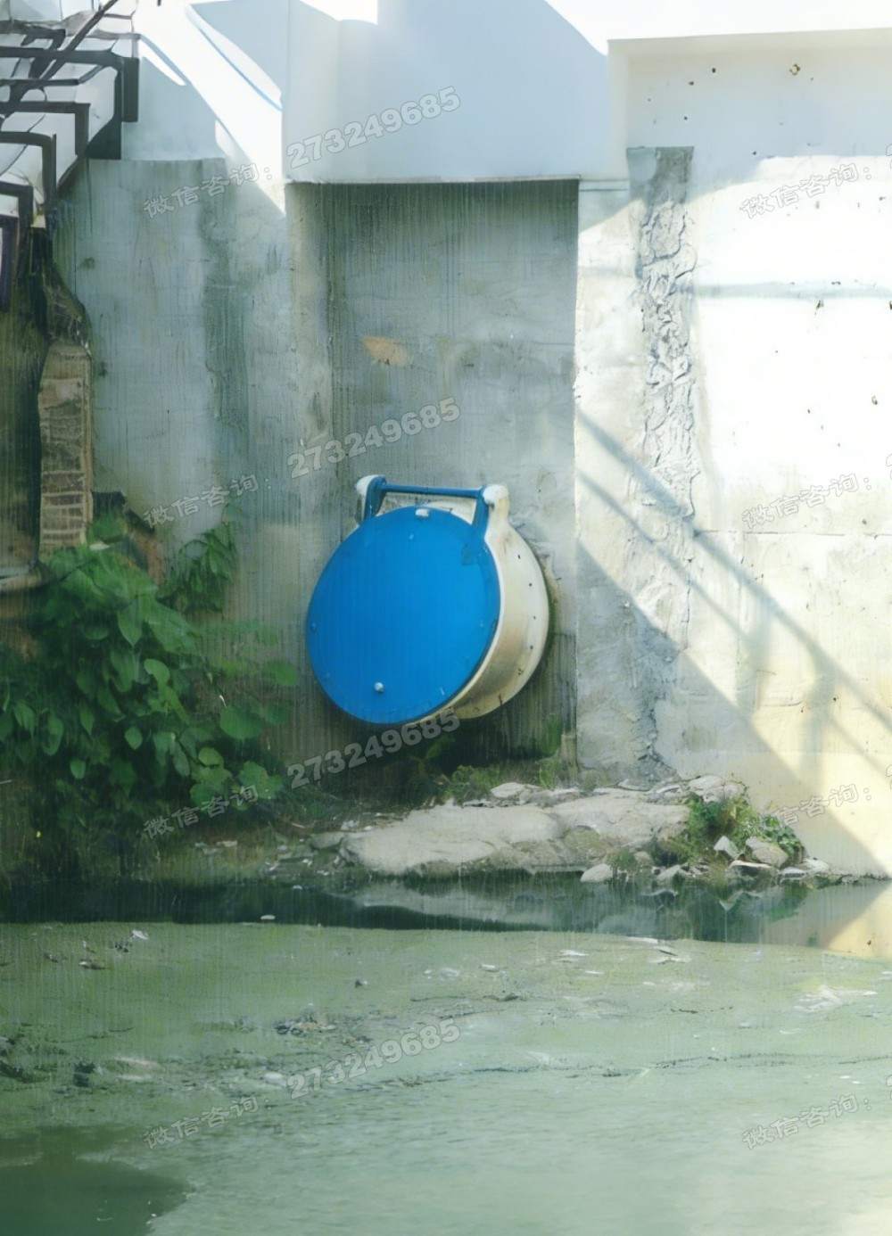 睢宁县河道铸铁拍门