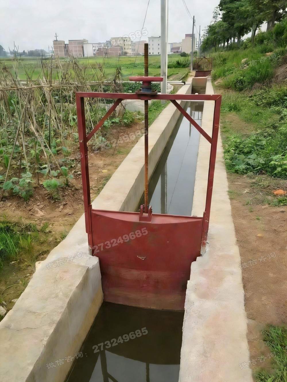 烈山菜园灌溉闸门