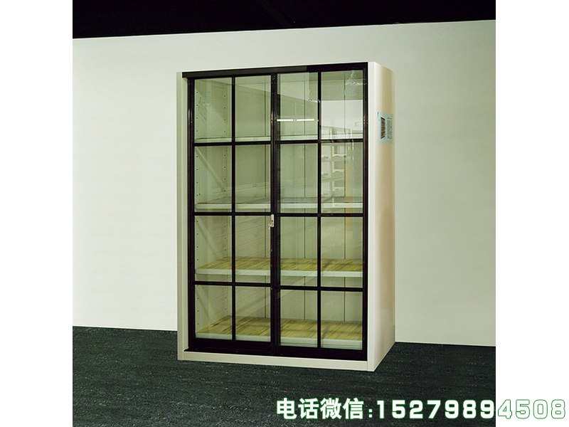 层板组合多格文物藏品柜