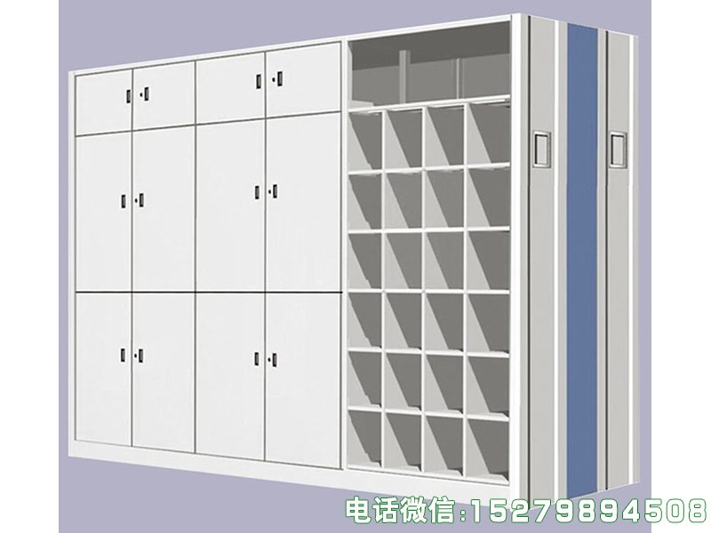 濮阳层板组合多格文物藏品柜