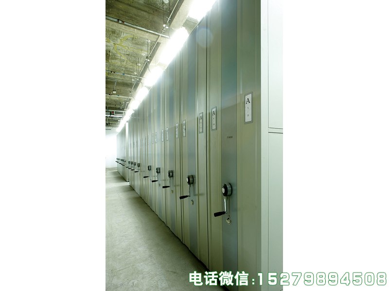 濮阳文物藏品移动手摇密集柜