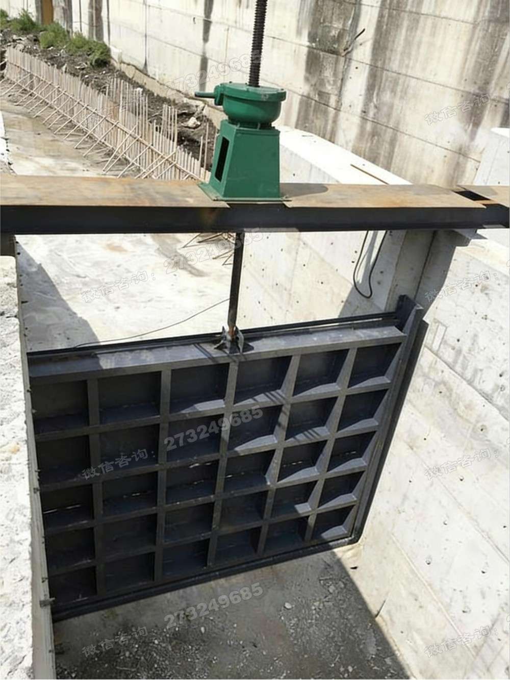 江北大型钢制渠道闸门