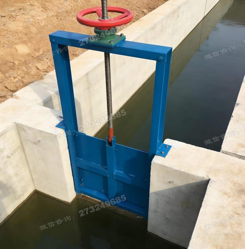 津南方形钢制渠道闸门