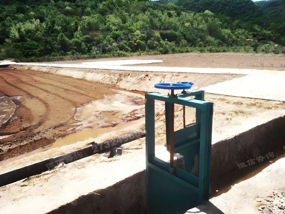 淇县绿色渠道铸铁闸门