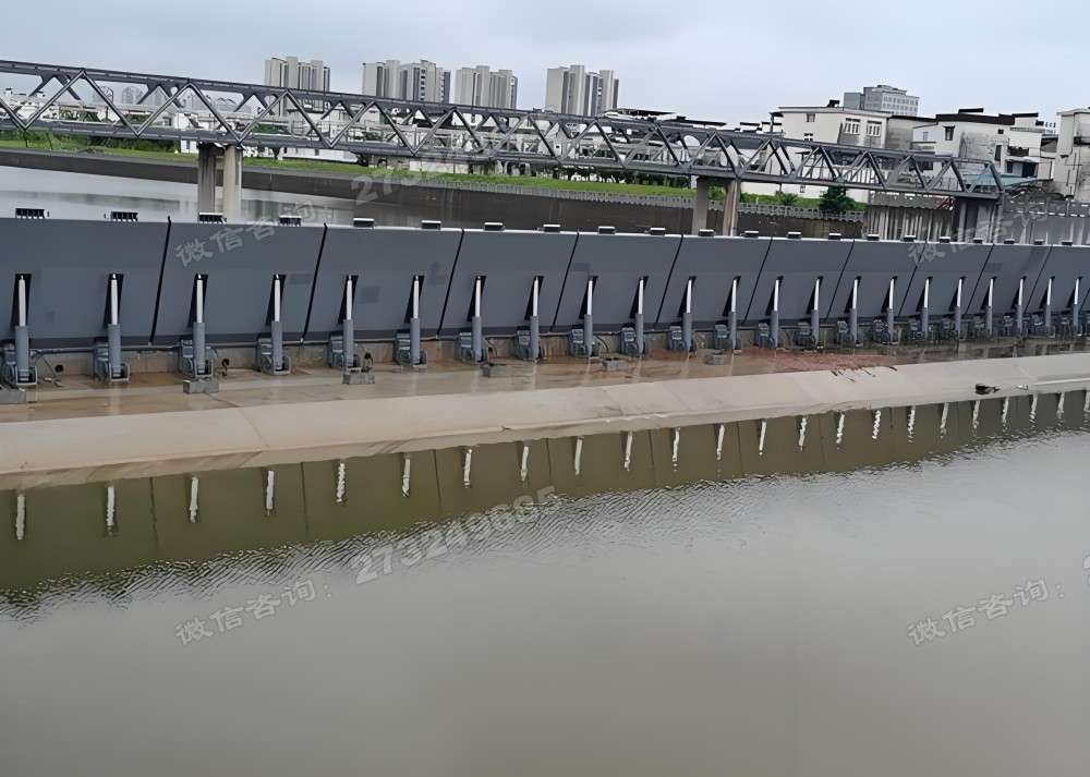 青河县城市水利液压钢坝