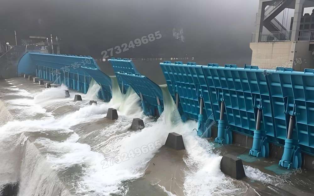 分段液压钢坝