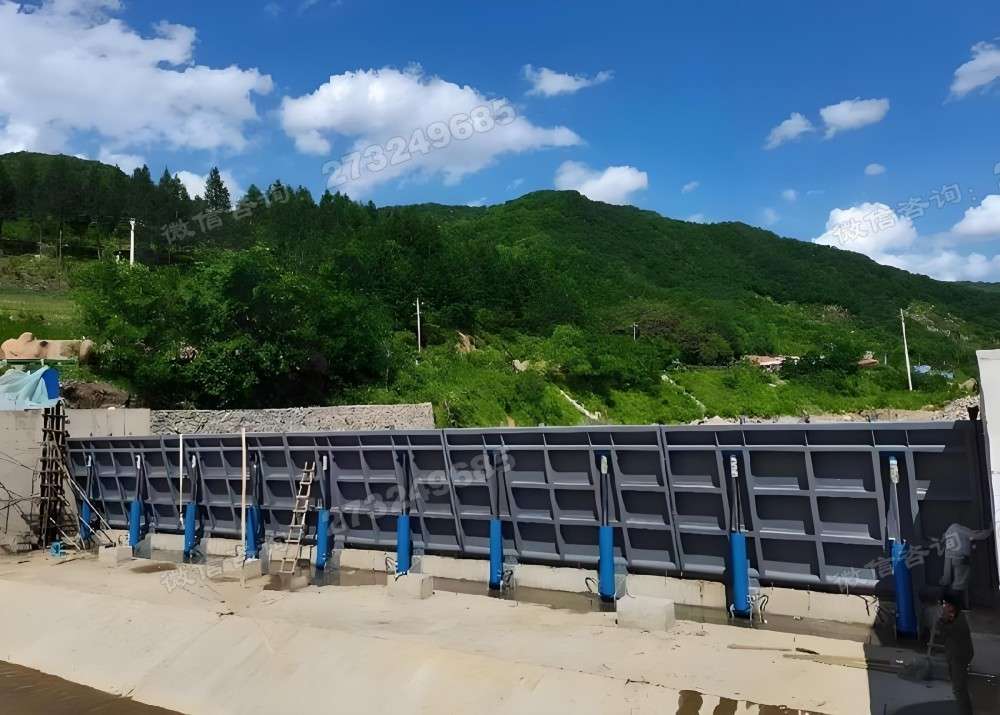 连山深灰色液压钢坝