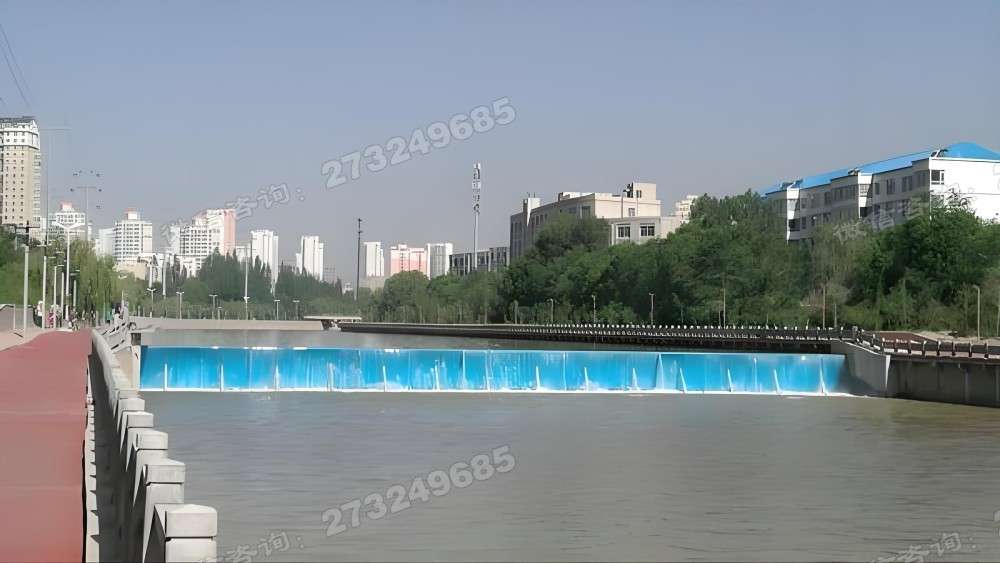 安康城市水景液压钢坝