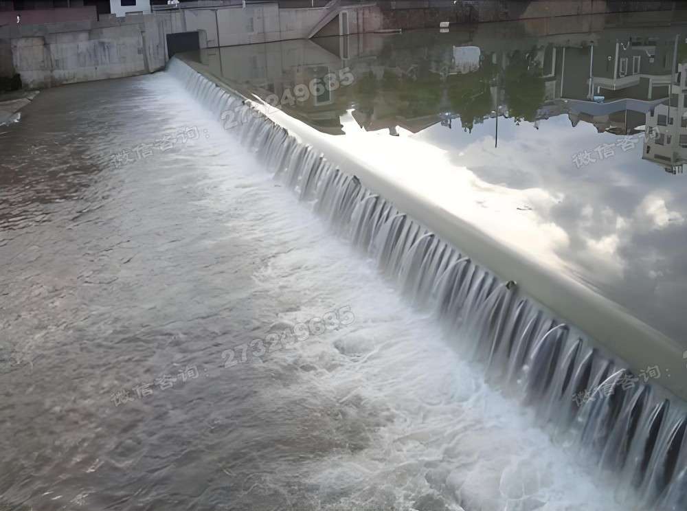 平山弧形城市液压钢坝