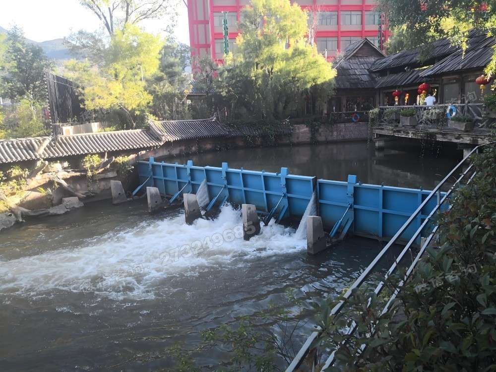 安康分段式液压钢坝