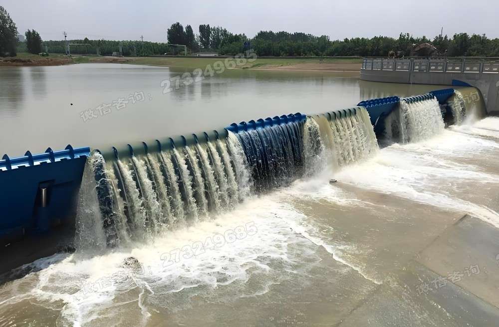 兴山泄洪液压钢坝控水闸门