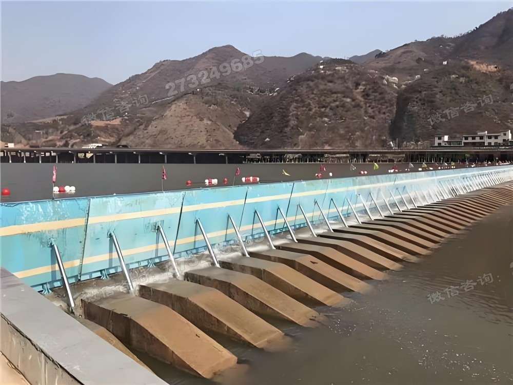 临洮县山地河道液压钢坝